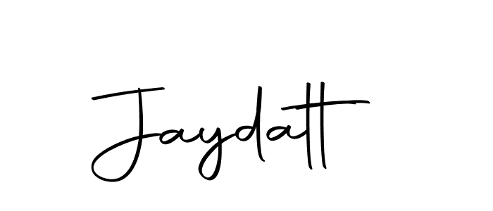 The best way (Autography-DOLnW) to make a short signature is to pick only two or three words in your name. The name Jaydatt include a total of six letters. For converting this name. Jaydatt signature style 10 images and pictures png