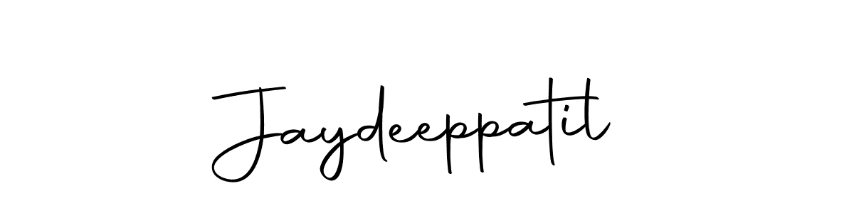 Design your own signature with our free online signature maker. With this signature software, you can create a handwritten (Autography-DOLnW) signature for name Jaydeeppatil. Jaydeeppatil signature style 10 images and pictures png