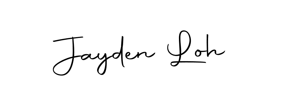 Autography-DOLnW is a professional signature style that is perfect for those who want to add a touch of class to their signature. It is also a great choice for those who want to make their signature more unique. Get Jayden Loh name to fancy signature for free. Jayden Loh signature style 10 images and pictures png