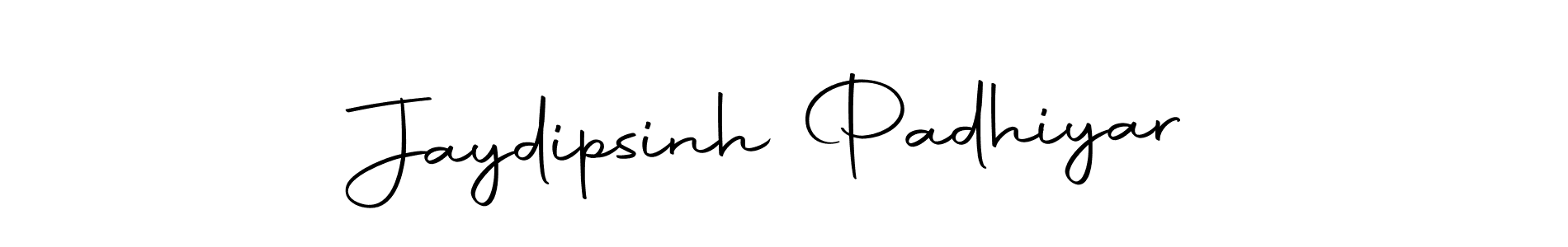 Design your own signature with our free online signature maker. With this signature software, you can create a handwritten (Autography-DOLnW) signature for name Jaydipsinh Padhiyar. Jaydipsinh Padhiyar signature style 10 images and pictures png