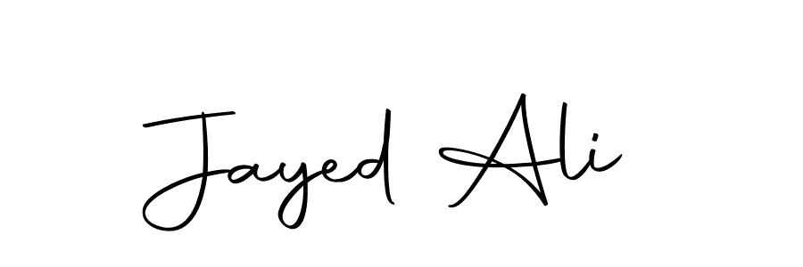 Make a beautiful signature design for name Jayed Ali. With this signature (Autography-DOLnW) style, you can create a handwritten signature for free. Jayed Ali signature style 10 images and pictures png