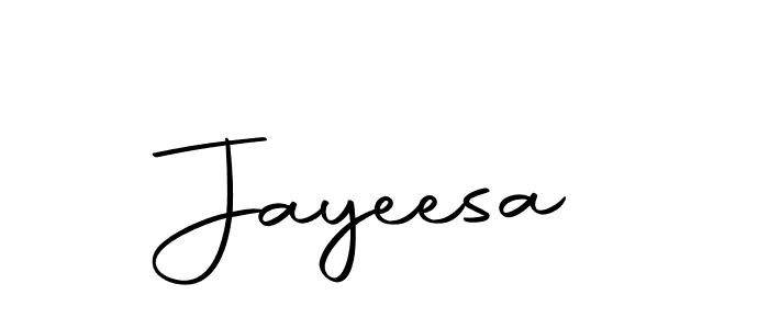 You should practise on your own different ways (Autography-DOLnW) to write your name (Jayeesa) in signature. don't let someone else do it for you. Jayeesa signature style 10 images and pictures png
