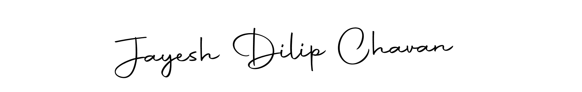 Make a beautiful signature design for name Jayesh Dilip Chavan. With this signature (Autography-DOLnW) style, you can create a handwritten signature for free. Jayesh Dilip Chavan signature style 10 images and pictures png