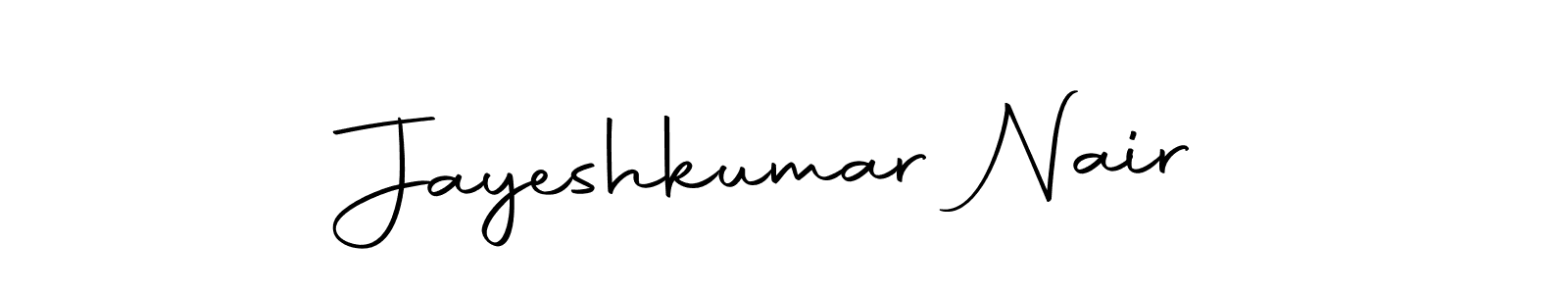 The best way (Autography-DOLnW) to make a short signature is to pick only two or three words in your name. The name Jayeshkumar Nair include a total of six letters. For converting this name. Jayeshkumar Nair signature style 10 images and pictures png