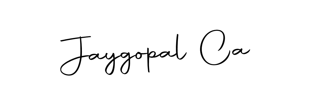 How to make Jaygopal Ca signature? Autography-DOLnW is a professional autograph style. Create handwritten signature for Jaygopal Ca name. Jaygopal Ca signature style 10 images and pictures png