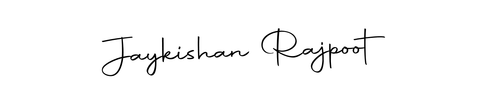 Create a beautiful signature design for name Jaykishan Rajpoot. With this signature (Autography-DOLnW) fonts, you can make a handwritten signature for free. Jaykishan Rajpoot signature style 10 images and pictures png