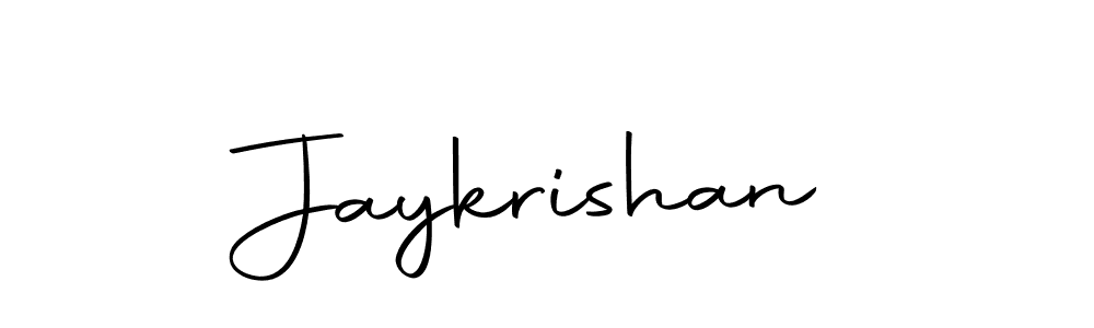 Make a beautiful signature design for name Jaykrishan. With this signature (Autography-DOLnW) style, you can create a handwritten signature for free. Jaykrishan signature style 10 images and pictures png