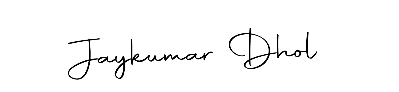 The best way (Autography-DOLnW) to make a short signature is to pick only two or three words in your name. The name Jaykumar Dhol include a total of six letters. For converting this name. Jaykumar Dhol signature style 10 images and pictures png