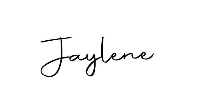 Jaylene stylish signature style. Best Handwritten Sign (Autography-DOLnW) for my name. Handwritten Signature Collection Ideas for my name Jaylene. Jaylene signature style 10 images and pictures png