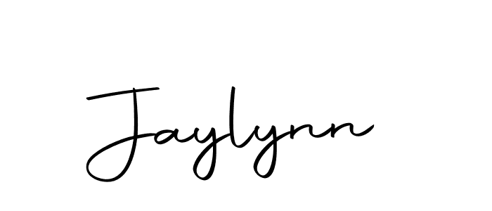 Make a beautiful signature design for name Jaylynn. With this signature (Autography-DOLnW) style, you can create a handwritten signature for free. Jaylynn signature style 10 images and pictures png