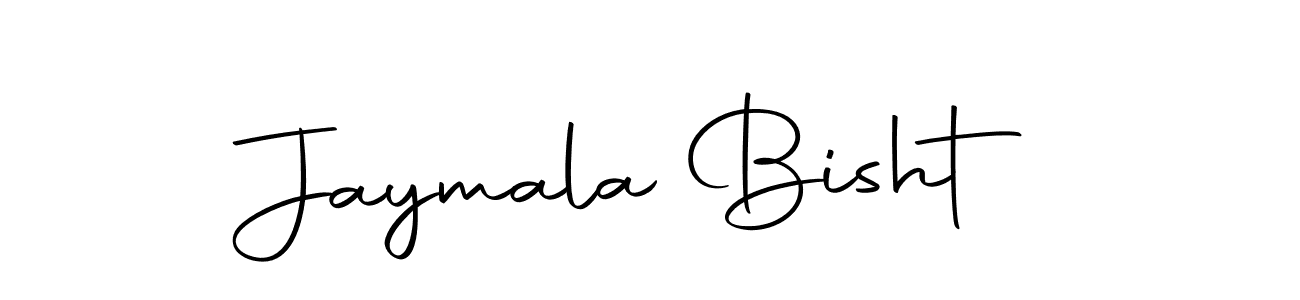 The best way (Autography-DOLnW) to make a short signature is to pick only two or three words in your name. The name Jaymala Bisht include a total of six letters. For converting this name. Jaymala Bisht signature style 10 images and pictures png