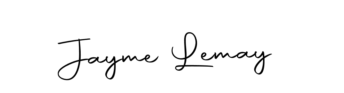 You can use this online signature creator to create a handwritten signature for the name Jayme Lemay. This is the best online autograph maker. Jayme Lemay signature style 10 images and pictures png