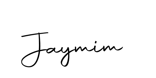 Design your own signature with our free online signature maker. With this signature software, you can create a handwritten (Autography-DOLnW) signature for name Jaymim. Jaymim signature style 10 images and pictures png