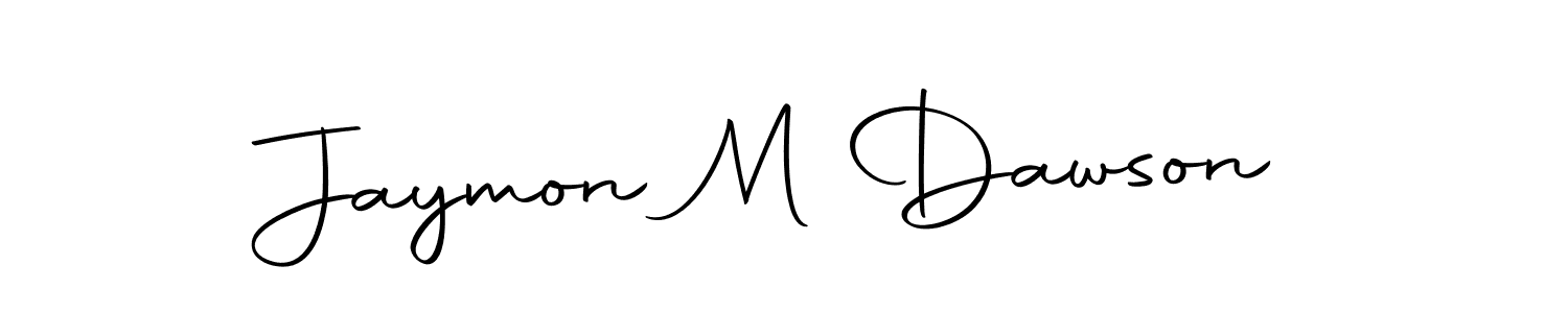 You can use this online signature creator to create a handwritten signature for the name Jaymon M Dawson. This is the best online autograph maker. Jaymon M Dawson signature style 10 images and pictures png