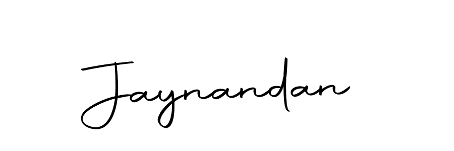 Jaynandan stylish signature style. Best Handwritten Sign (Autography-DOLnW) for my name. Handwritten Signature Collection Ideas for my name Jaynandan. Jaynandan signature style 10 images and pictures png