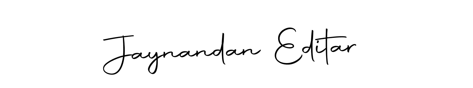 Make a beautiful signature design for name Jaynandan Editar. Use this online signature maker to create a handwritten signature for free. Jaynandan Editar signature style 10 images and pictures png