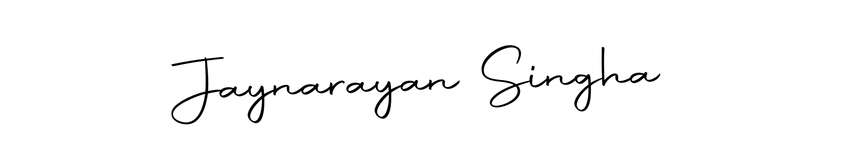 Once you've used our free online signature maker to create your best signature Autography-DOLnW style, it's time to enjoy all of the benefits that Jaynarayan Singha name signing documents. Jaynarayan Singha signature style 10 images and pictures png