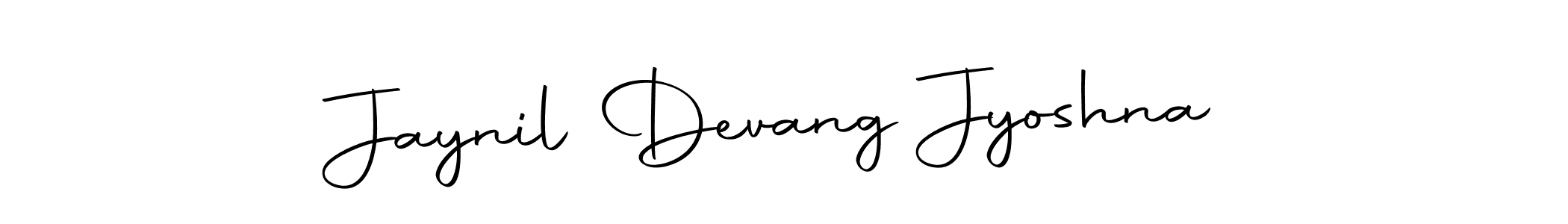 Use a signature maker to create a handwritten signature online. With this signature software, you can design (Autography-DOLnW) your own signature for name Jaynil Devang Jyoshna. Jaynil Devang Jyoshna signature style 10 images and pictures png