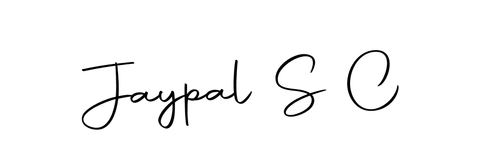 if you are searching for the best signature style for your name Jaypal S C. so please give up your signature search. here we have designed multiple signature styles  using Autography-DOLnW. Jaypal S C signature style 10 images and pictures png