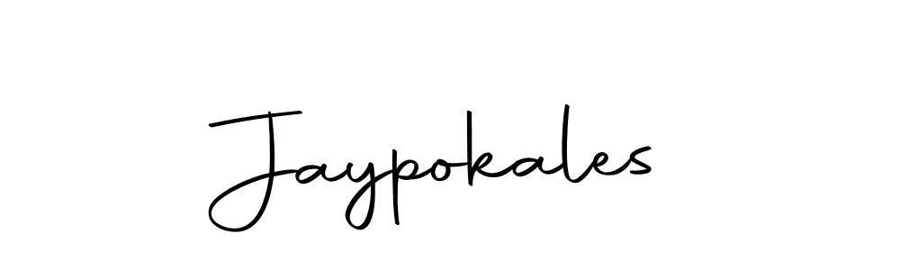 The best way (Autography-DOLnW) to make a short signature is to pick only two or three words in your name. The name Jaypokales include a total of six letters. For converting this name. Jaypokales signature style 10 images and pictures png