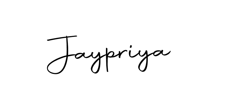 The best way (Autography-DOLnW) to make a short signature is to pick only two or three words in your name. The name Jaypriya include a total of six letters. For converting this name. Jaypriya signature style 10 images and pictures png