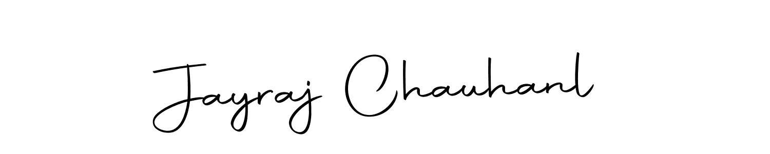 Create a beautiful signature design for name Jayraj Chauhanl. With this signature (Autography-DOLnW) fonts, you can make a handwritten signature for free. Jayraj Chauhanl signature style 10 images and pictures png