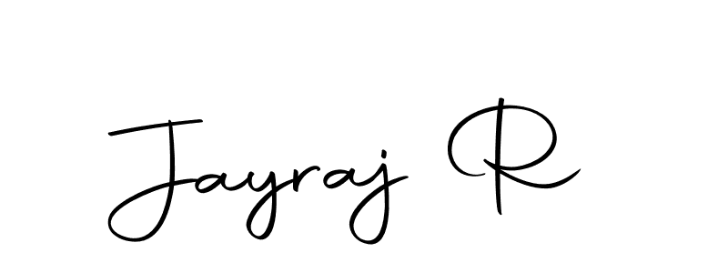 You can use this online signature creator to create a handwritten signature for the name Jayraj R. This is the best online autograph maker. Jayraj R signature style 10 images and pictures png