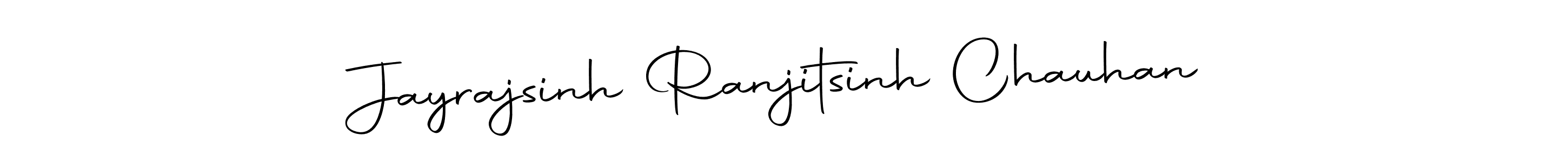 Make a beautiful signature design for name Jayrajsinh Ranjitsinh Chauhan. With this signature (Autography-DOLnW) style, you can create a handwritten signature for free. Jayrajsinh Ranjitsinh Chauhan signature style 10 images and pictures png