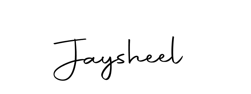 You can use this online signature creator to create a handwritten signature for the name Jaysheel. This is the best online autograph maker. Jaysheel signature style 10 images and pictures png