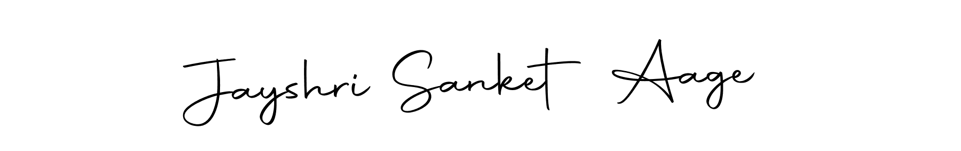 You can use this online signature creator to create a handwritten signature for the name Jayshri Sanket Aage. This is the best online autograph maker. Jayshri Sanket Aage signature style 10 images and pictures png