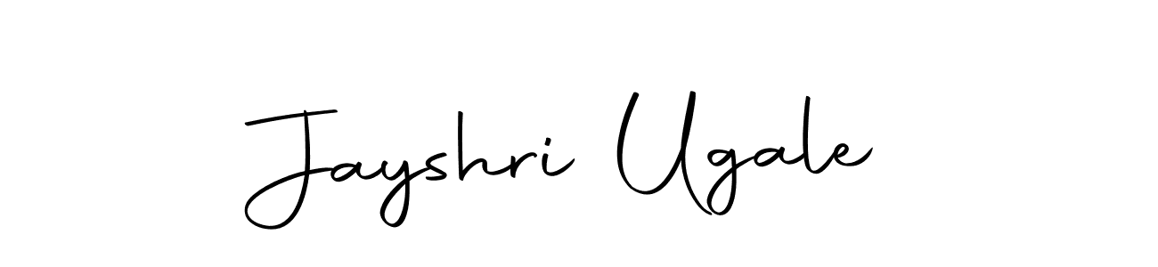 Make a beautiful signature design for name Jayshri Ugale. Use this online signature maker to create a handwritten signature for free. Jayshri Ugale signature style 10 images and pictures png