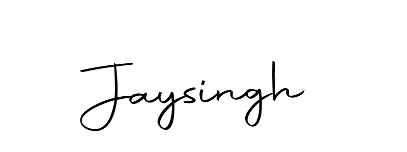 How to make Jaysingh signature? Autography-DOLnW is a professional autograph style. Create handwritten signature for Jaysingh name. Jaysingh signature style 10 images and pictures png