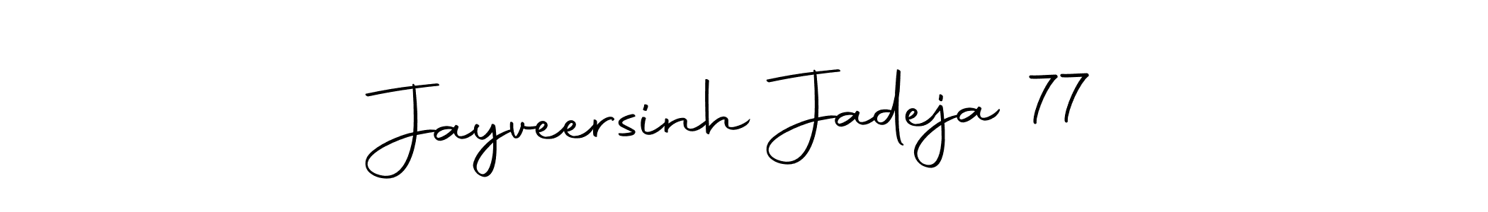 You should practise on your own different ways (Autography-DOLnW) to write your name (Jayveersinh Jadeja 77) in signature. don't let someone else do it for you. Jayveersinh Jadeja 77 signature style 10 images and pictures png