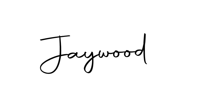 Design your own signature with our free online signature maker. With this signature software, you can create a handwritten (Autography-DOLnW) signature for name Jaywood. Jaywood signature style 10 images and pictures png