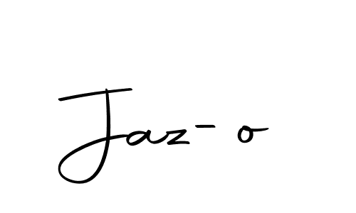 Design your own signature with our free online signature maker. With this signature software, you can create a handwritten (Autography-DOLnW) signature for name Jaz-o. Jaz-o signature style 10 images and pictures png