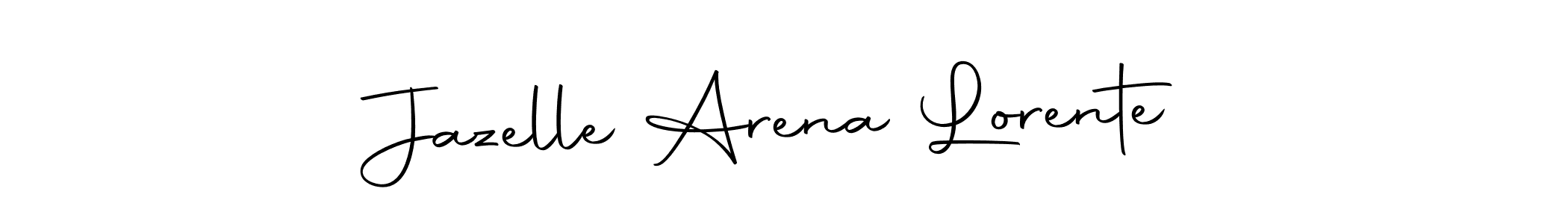 if you are searching for the best signature style for your name Jazelle Arena Lorente. so please give up your signature search. here we have designed multiple signature styles  using Autography-DOLnW. Jazelle Arena Lorente signature style 10 images and pictures png