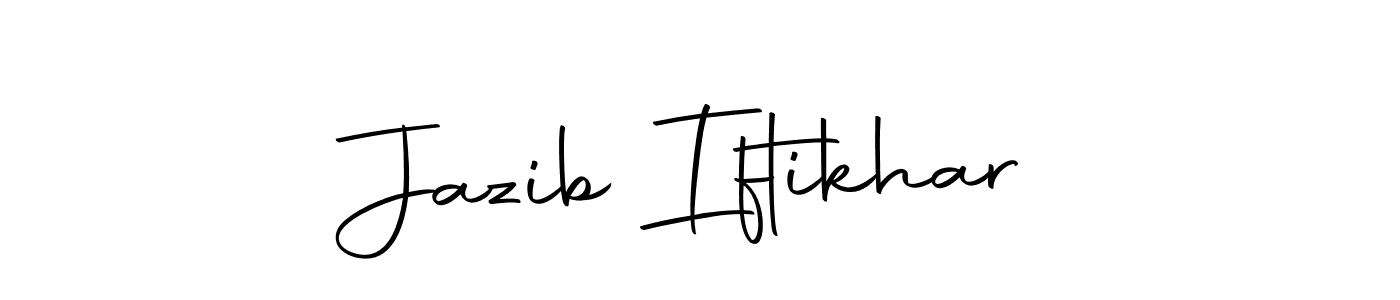 Similarly Autography-DOLnW is the best handwritten signature design. Signature creator online .You can use it as an online autograph creator for name Jazib Iftikhar. Jazib Iftikhar signature style 10 images and pictures png