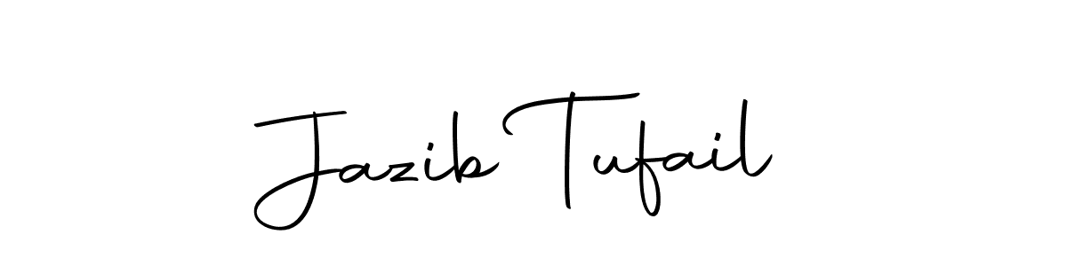 Design your own signature with our free online signature maker. With this signature software, you can create a handwritten (Autography-DOLnW) signature for name Jazib Tufail. Jazib Tufail signature style 10 images and pictures png