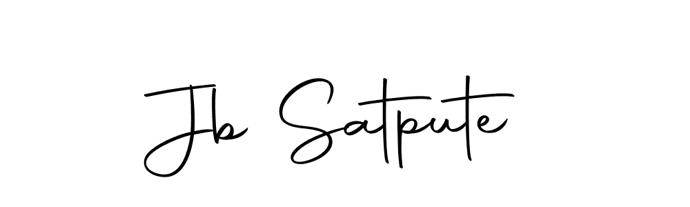 The best way (Autography-DOLnW) to make a short signature is to pick only two or three words in your name. The name Jb Satpute include a total of six letters. For converting this name. Jb Satpute signature style 10 images and pictures png