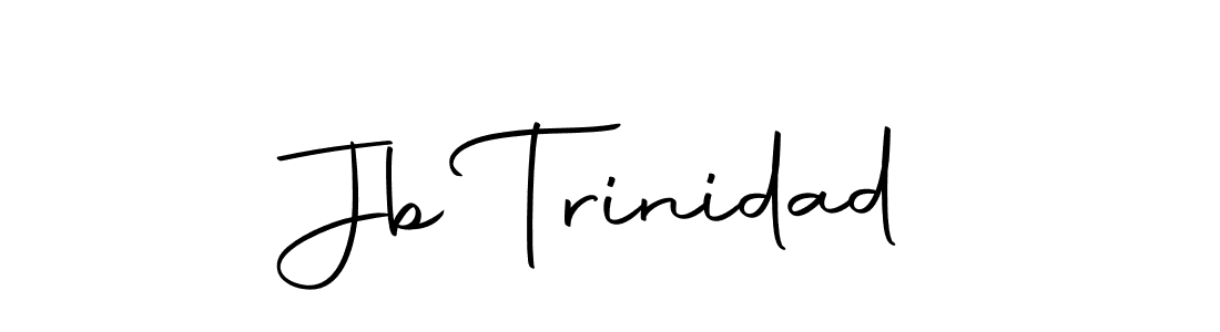 Make a beautiful signature design for name Jb Trinidad. With this signature (Autography-DOLnW) style, you can create a handwritten signature for free. Jb Trinidad signature style 10 images and pictures png