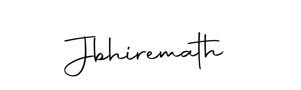 The best way (Autography-DOLnW) to make a short signature is to pick only two or three words in your name. The name Jbhiremath include a total of six letters. For converting this name. Jbhiremath signature style 10 images and pictures png