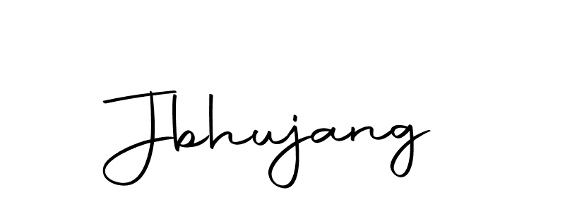 Use a signature maker to create a handwritten signature online. With this signature software, you can design (Autography-DOLnW) your own signature for name Jbhujang. Jbhujang signature style 10 images and pictures png