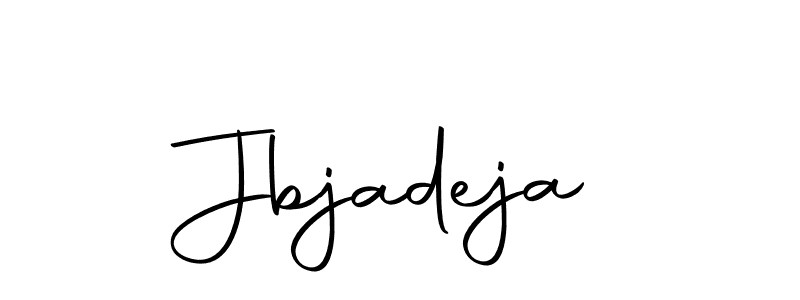 Make a beautiful signature design for name Jbjadeja. With this signature (Autography-DOLnW) style, you can create a handwritten signature for free. Jbjadeja signature style 10 images and pictures png