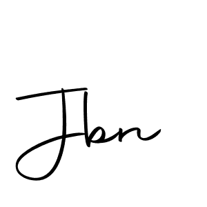 Design your own signature with our free online signature maker. With this signature software, you can create a handwritten (Autography-DOLnW) signature for name Jbn. Jbn signature style 10 images and pictures png