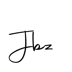 Create a beautiful signature design for name Jbz. With this signature (Autography-DOLnW) fonts, you can make a handwritten signature for free. Jbz signature style 10 images and pictures png