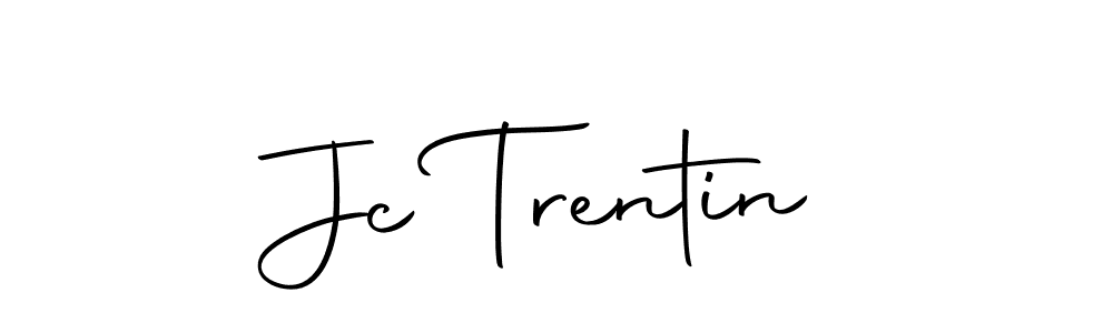 The best way (Autography-DOLnW) to make a short signature is to pick only two or three words in your name. The name Jc Trentin include a total of six letters. For converting this name. Jc Trentin signature style 10 images and pictures png
