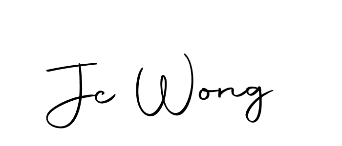 Jc Wong stylish signature style. Best Handwritten Sign (Autography-DOLnW) for my name. Handwritten Signature Collection Ideas for my name Jc Wong. Jc Wong signature style 10 images and pictures png