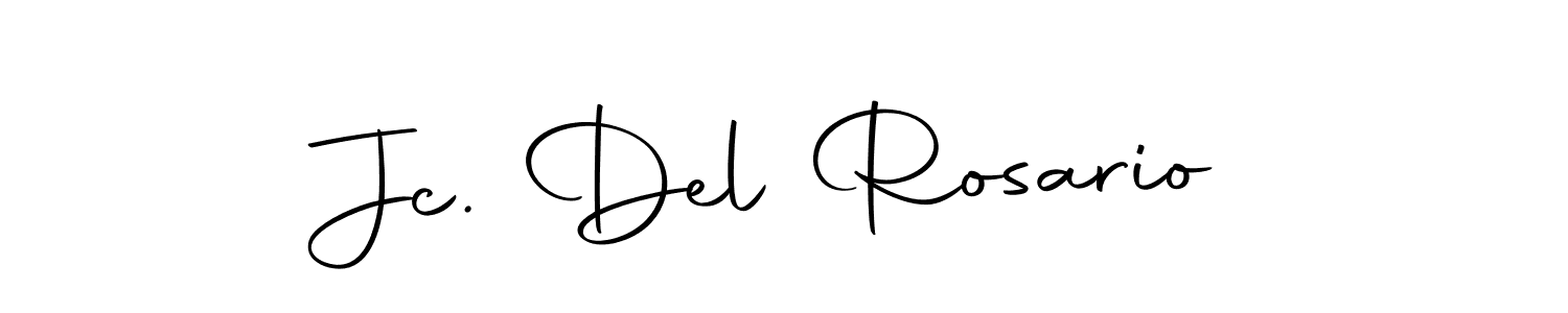 Autography-DOLnW is a professional signature style that is perfect for those who want to add a touch of class to their signature. It is also a great choice for those who want to make their signature more unique. Get Jc. Del Rosario name to fancy signature for free. Jc. Del Rosario signature style 10 images and pictures png