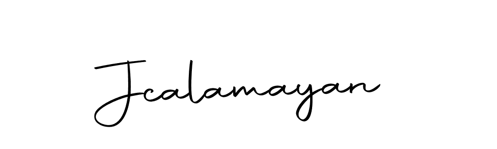 You should practise on your own different ways (Autography-DOLnW) to write your name (Jcalamayan) in signature. don't let someone else do it for you. Jcalamayan signature style 10 images and pictures png