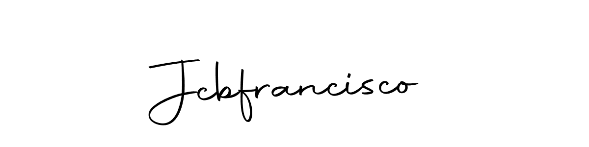 Make a beautiful signature design for name Jcbfrancisco. Use this online signature maker to create a handwritten signature for free. Jcbfrancisco signature style 10 images and pictures png